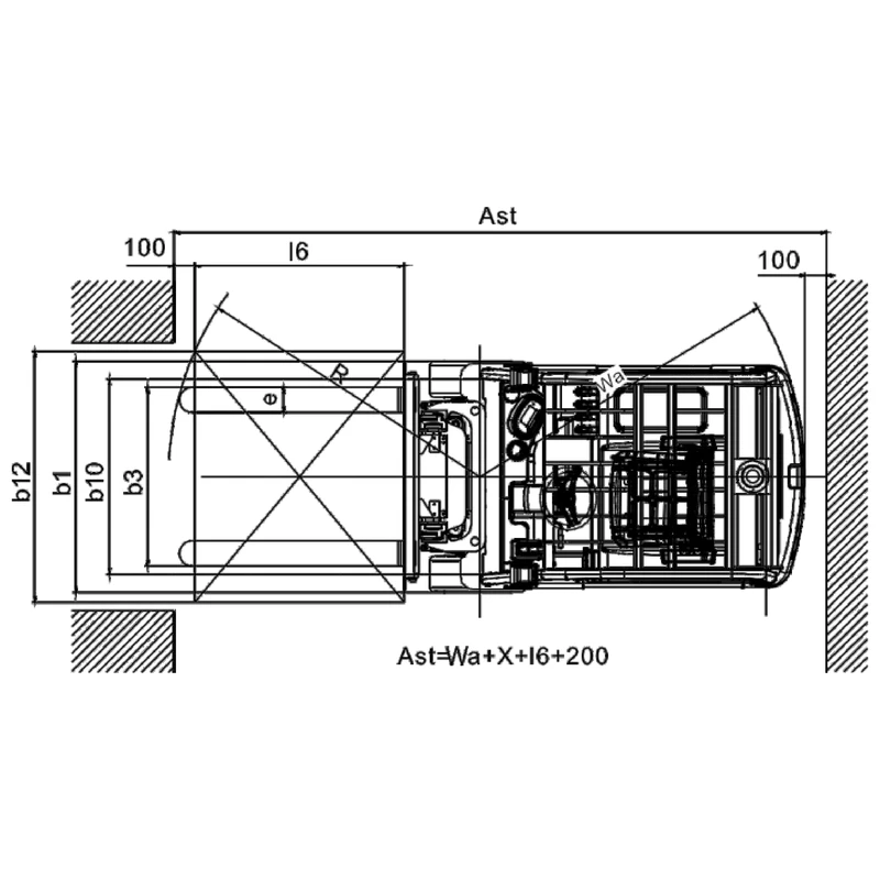 ECV20T prémium elektromos villástargonca AC-motorral