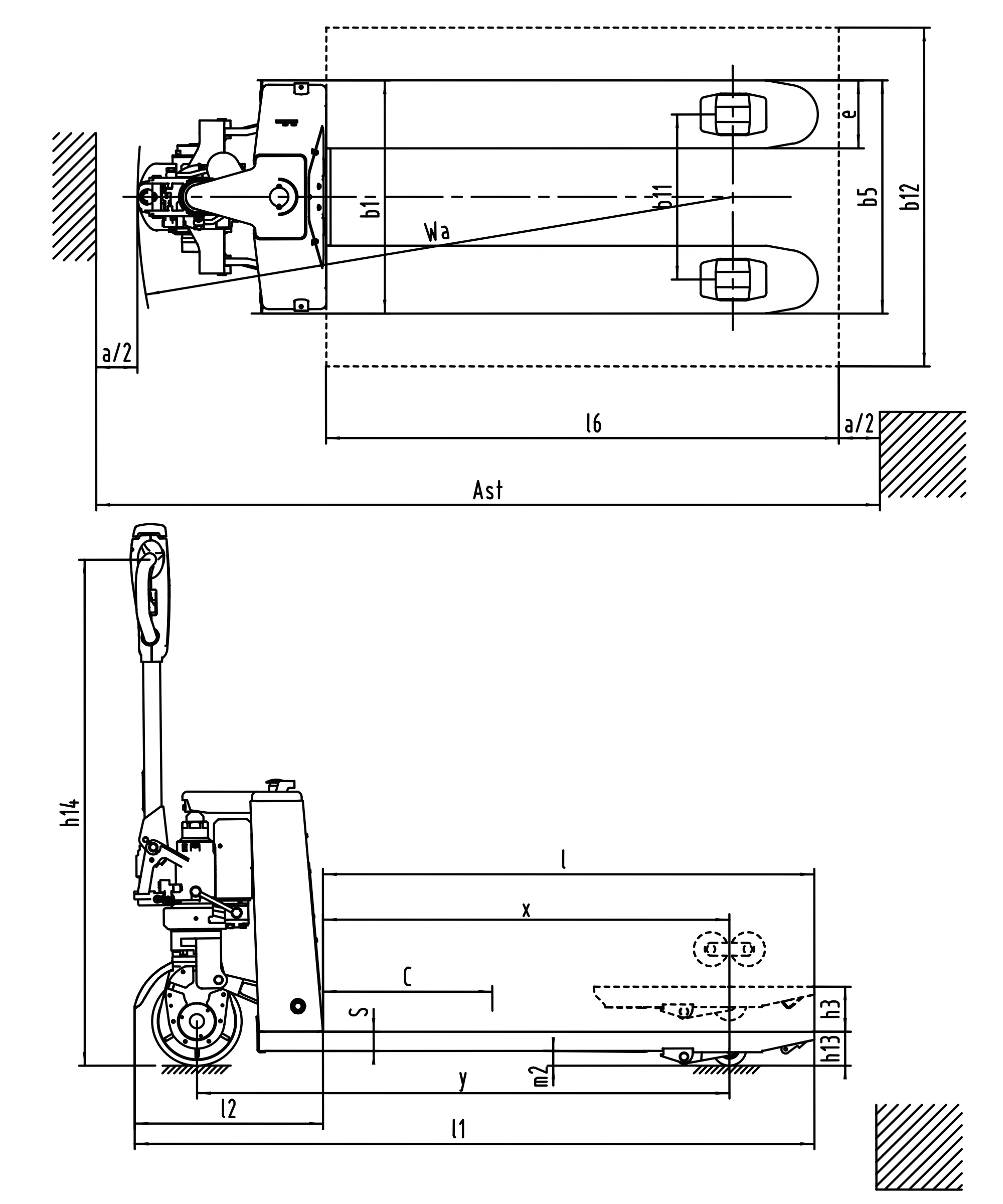 EPV15 lítiumion-akkumulátoros elektromos raklapemelő, 1500 kg – 9. kép