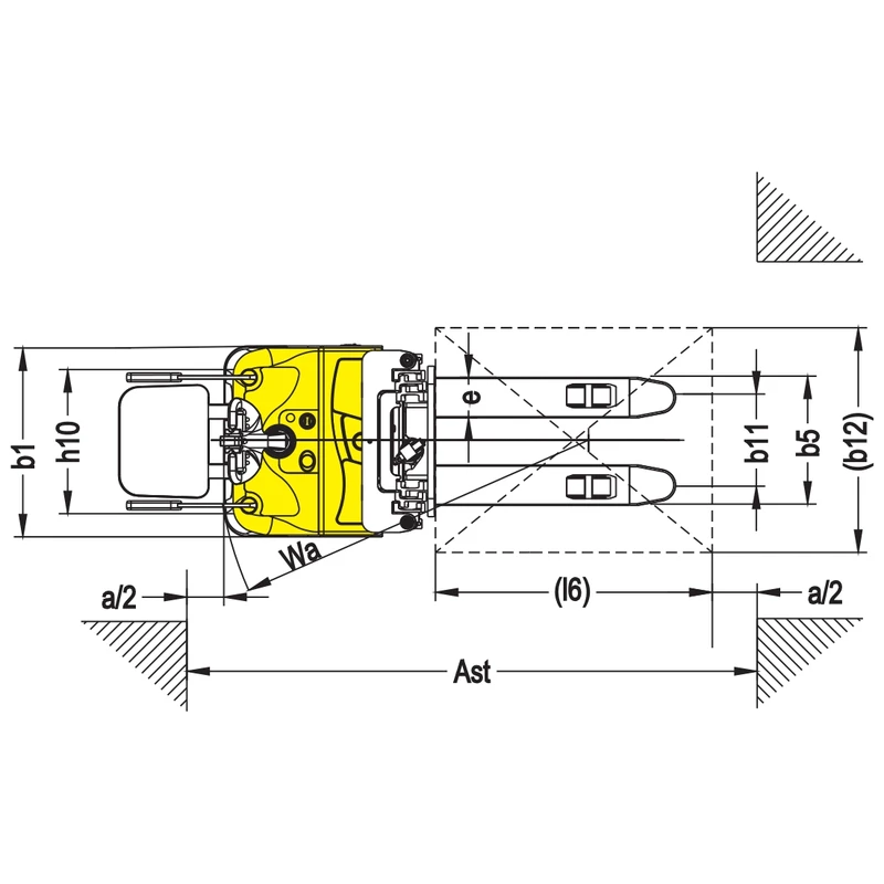 EVV10-P, EVV12-P és EVV15-P teljesen elektromos magasemelő
