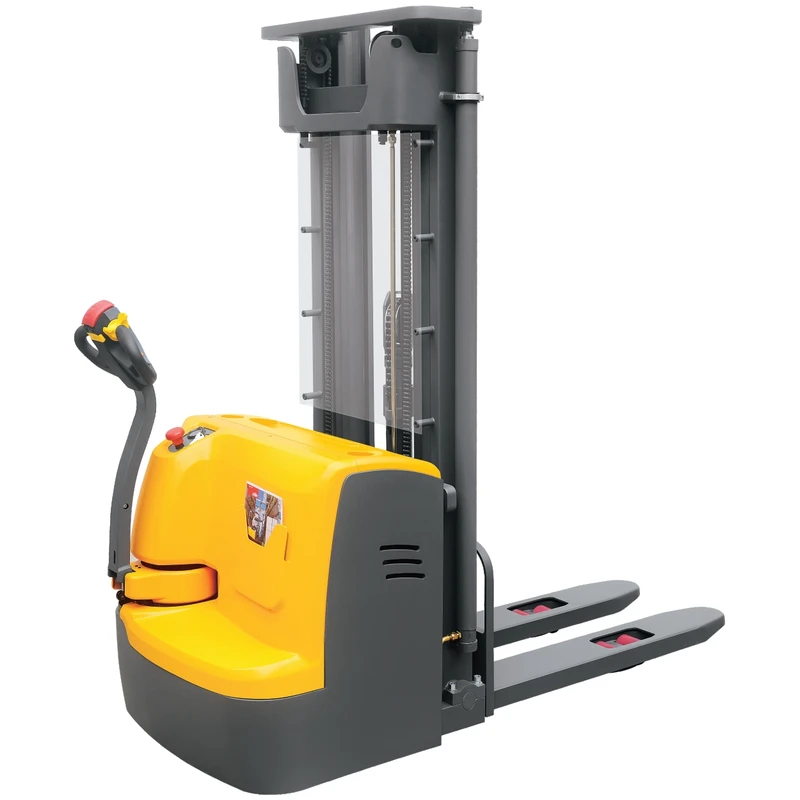 Teljesen elektromos gyalogkíséretű magasemelő (EVV10/EVV12/EVV15), 1000–1500 kg, 1600–5600 mm