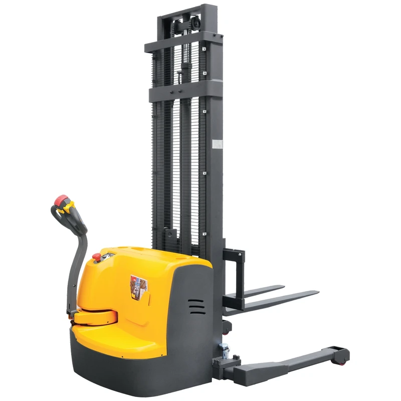 Elektromos gyalogkíséretű terpesz magasemelő (EVV10-PV/EVV12-PV/EVV15-PV), 1000–1500 kg, 1600–5600 mm
