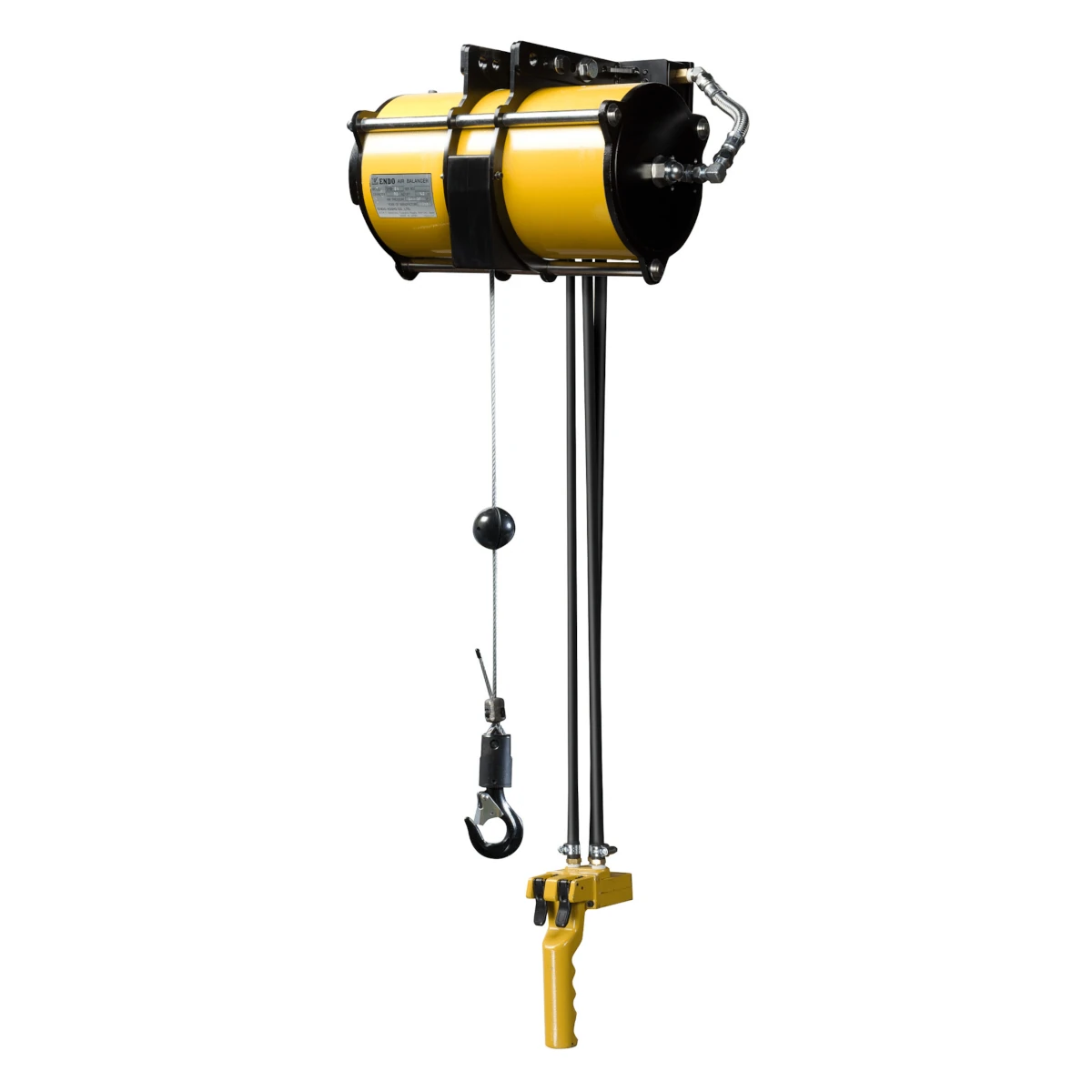 ENDO lengésgátló ATEX pneumatikus kiegyensúlyozó (EHB-85D MSD modul), 0–90 kg
