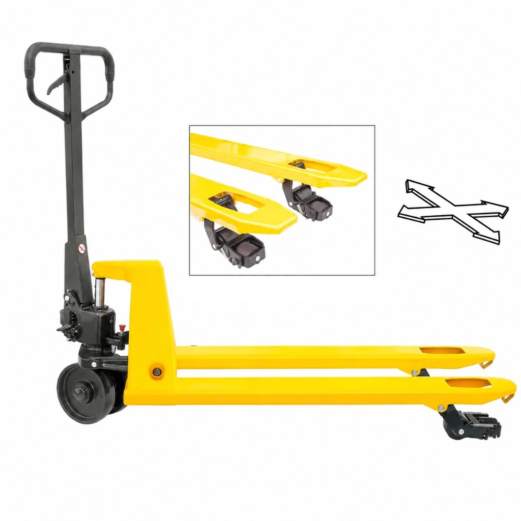 Négyirányú kézi raklapemelő (RPV2500CS), 2500 kg
