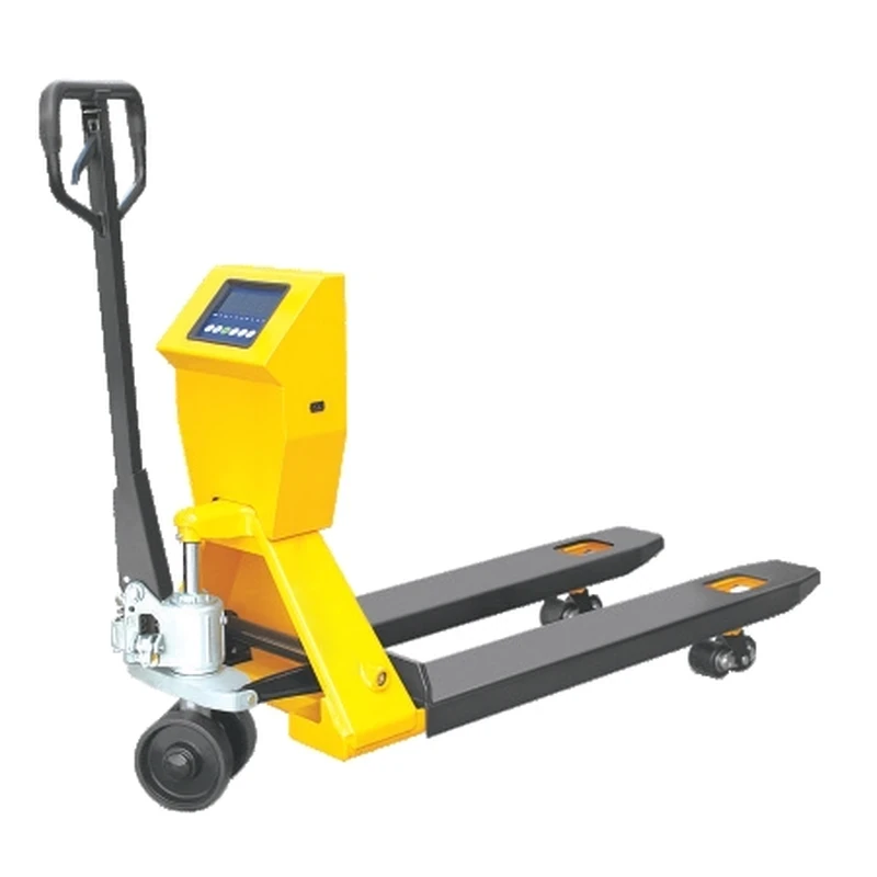 Nyomtatóval felszerelt mérleges raklapemelő (RPVV2000/RPVV2000P), 2000 kg