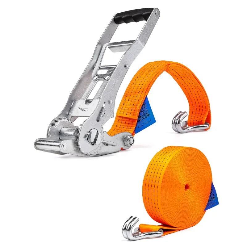 ERGO kétrészes racsnis rakományrögzítő heveder (DKG5-50-ERGO), 5000 kg, 50 mm