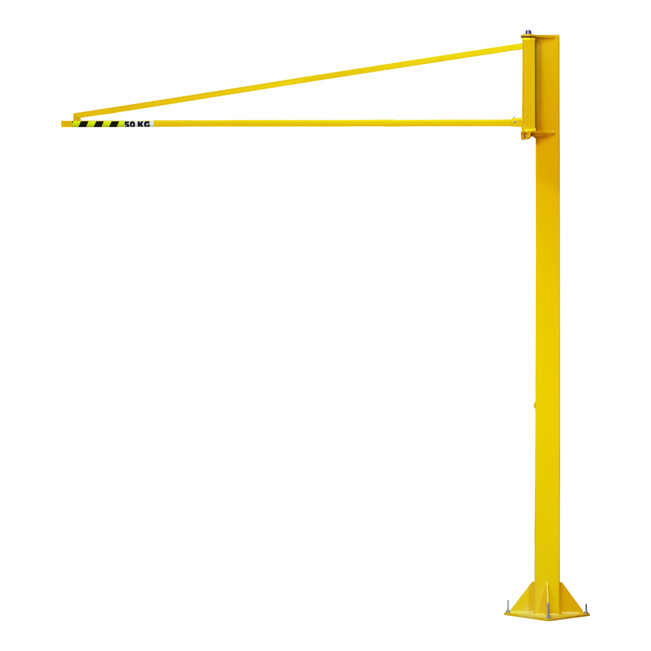 Könnyű kivitelű szerszámtartó oszlopos forgódaru (LSDS), 270°, 50–100 kg