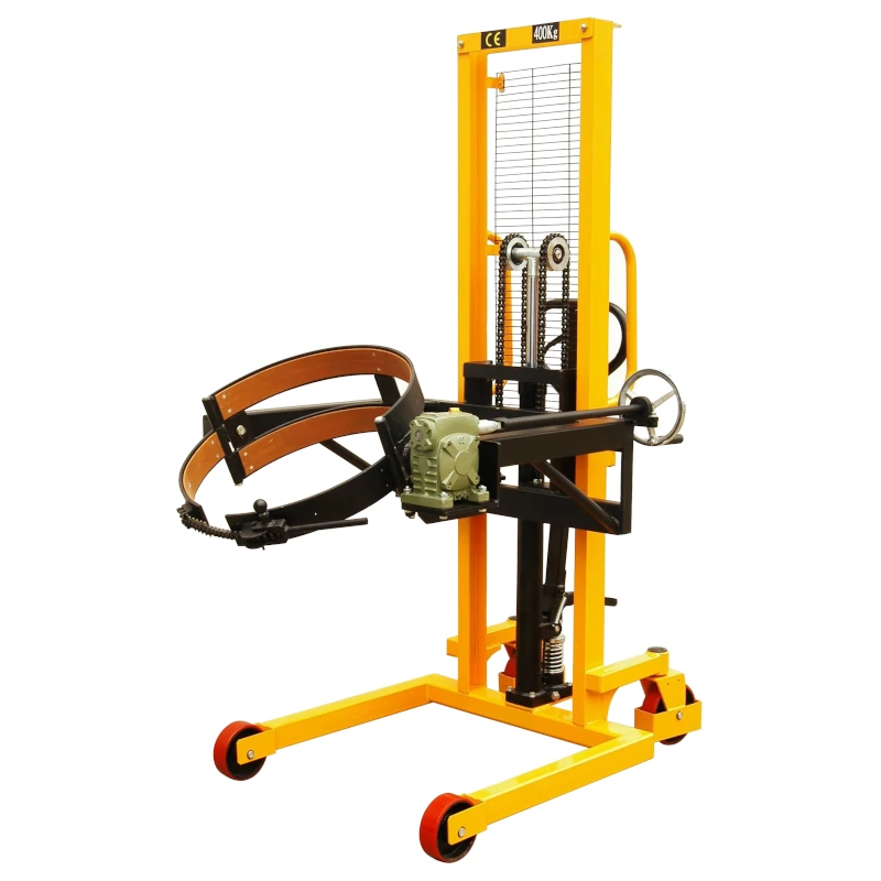 Kézi hordóemelő és -billentő magasemelő (RVB40B), 400 kg, 1350 mm