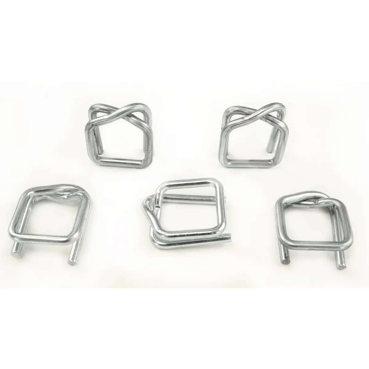Horganyzott kapcsok poliészter pántszalaghoz (BUCKLES-19G), 19 mm