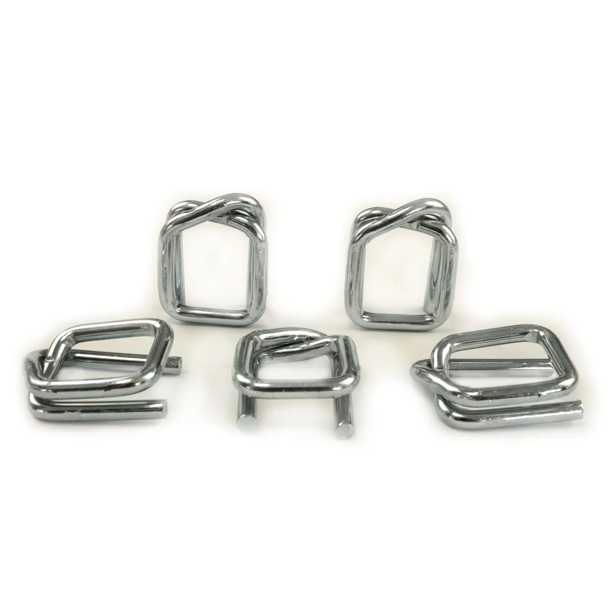 Horganyzott kapcsok poliészter pántszalaghoz (BUCKLES-25G), 25 mm