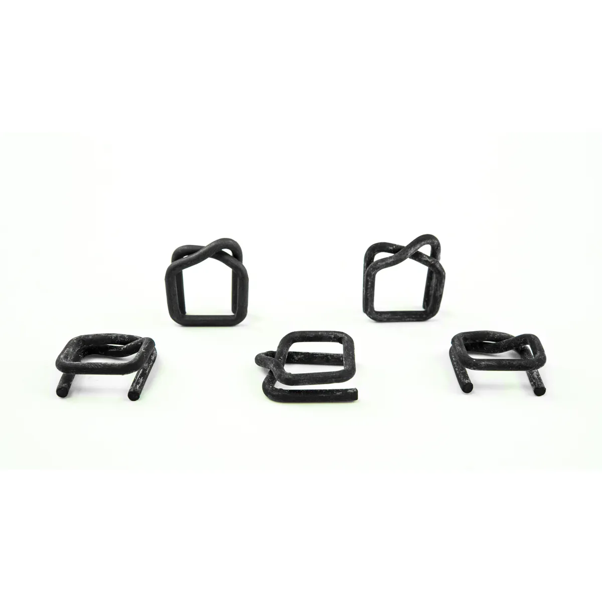 Foszfátozott záróhüvelyek poliészter pántszalaghoz (BUCKLES-16F), 16 mm
