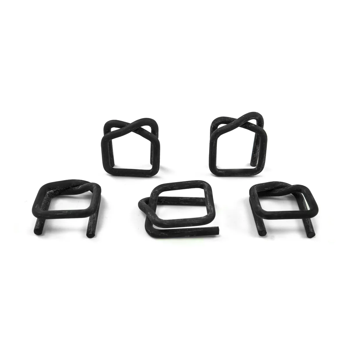 Foszfátozott fémcsatok poliészter pántolószalaghoz (BUCKLES-25F), 25 mm