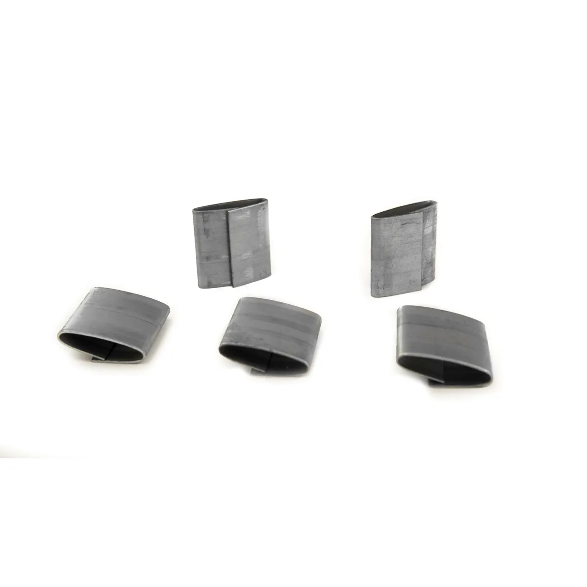 Záróhüvelyek acél pántszalaghoz (BUCKLES-16S), 16 mm