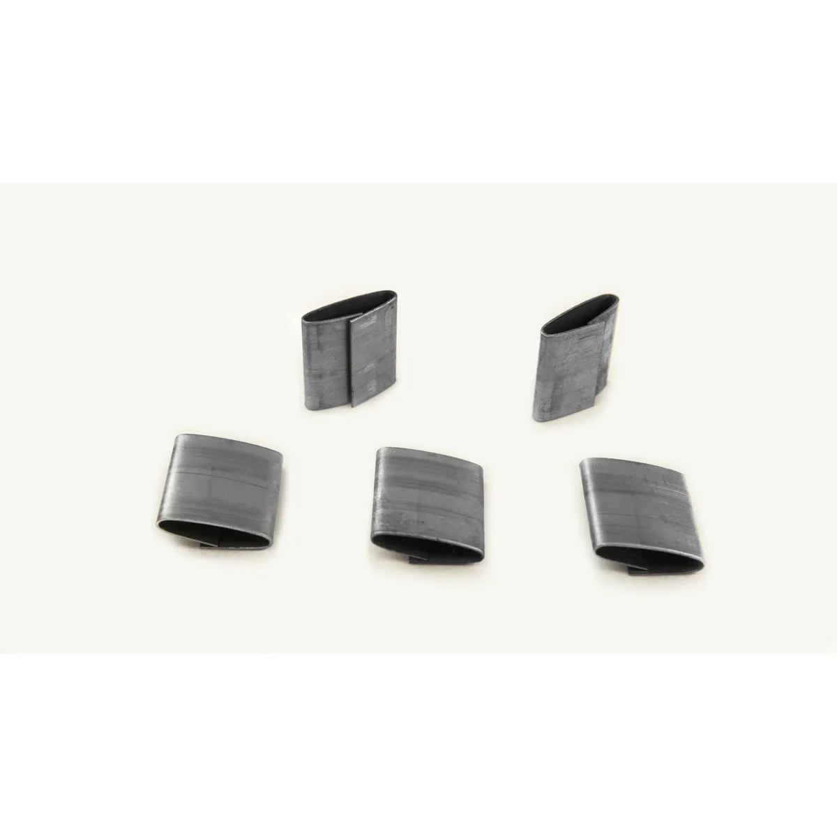 Záróhüvelyek acél pántszalaghoz (BUCKLES-19S), 19 mm