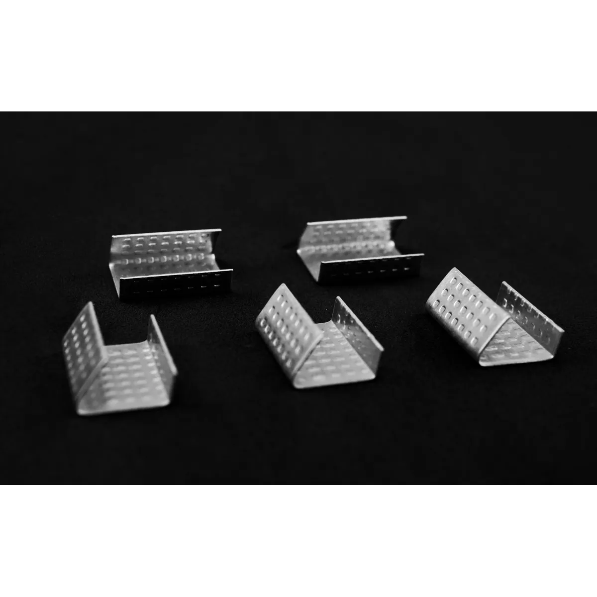 Acél záróhüvelyek PP pántolószalaghoz (BUCKLES-16PP), 16 mm