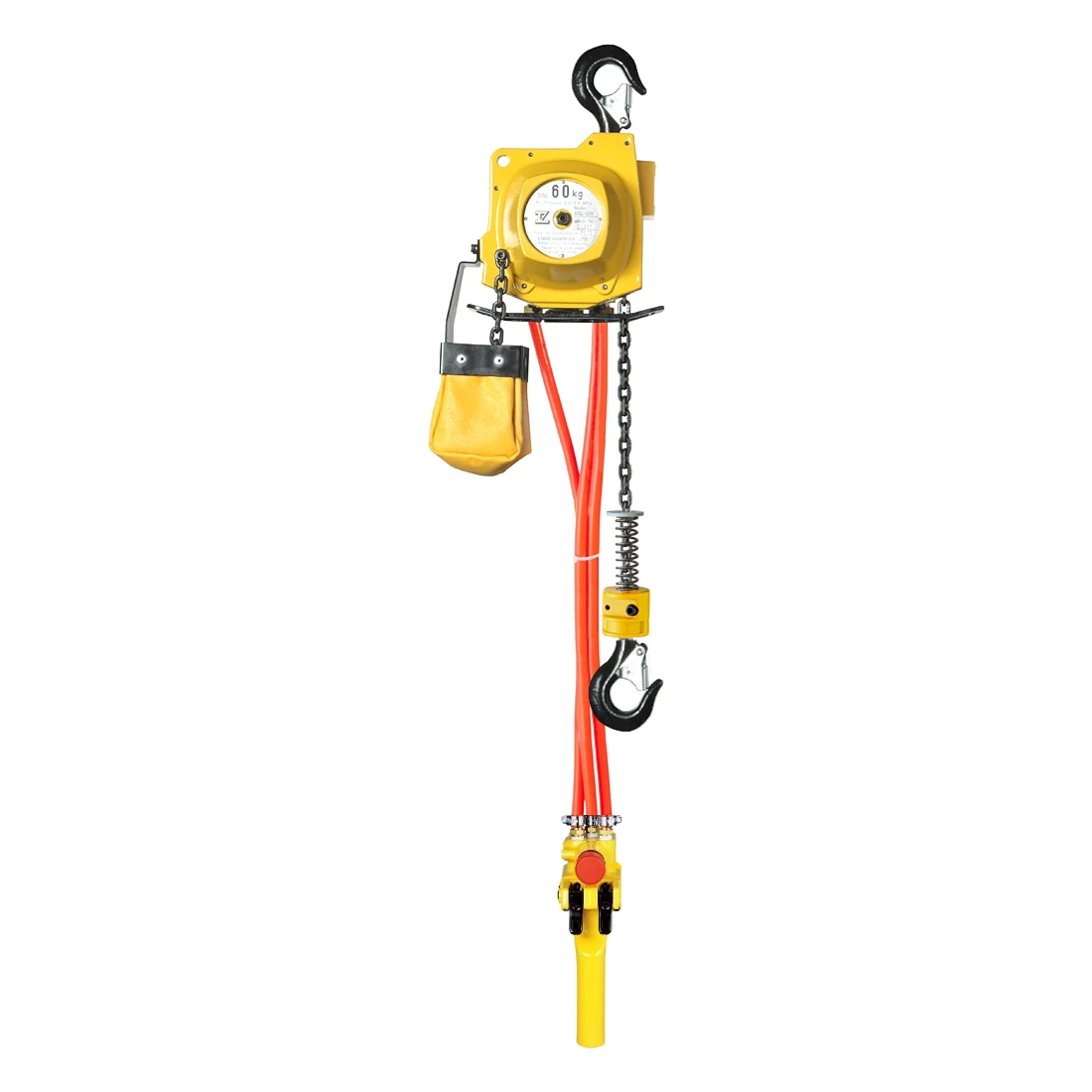 ENDO ATEX pneumatikus láncos emelő (AT sorozat), 60/125 kg