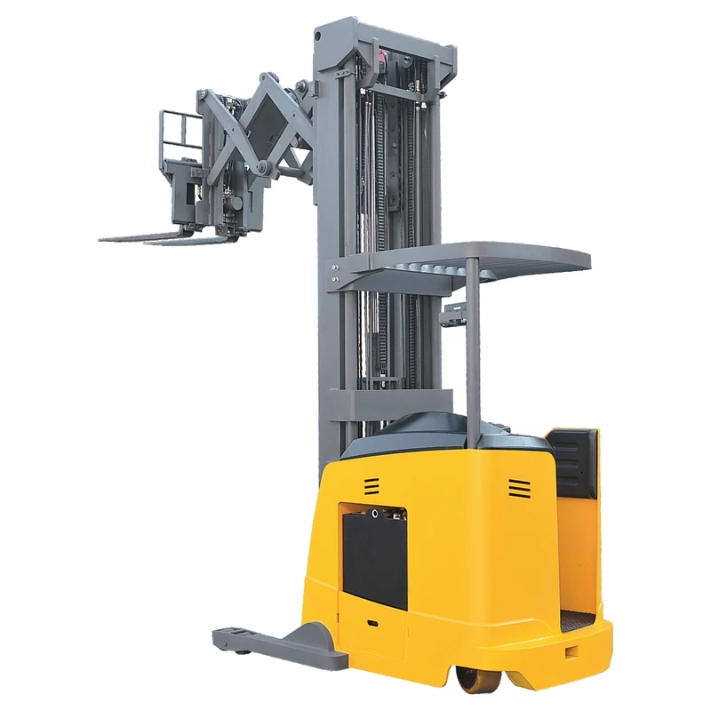 Elektromos villás tolóoszlopos targonca kettős ollós kitolással (REV20DDS), 2000 kg