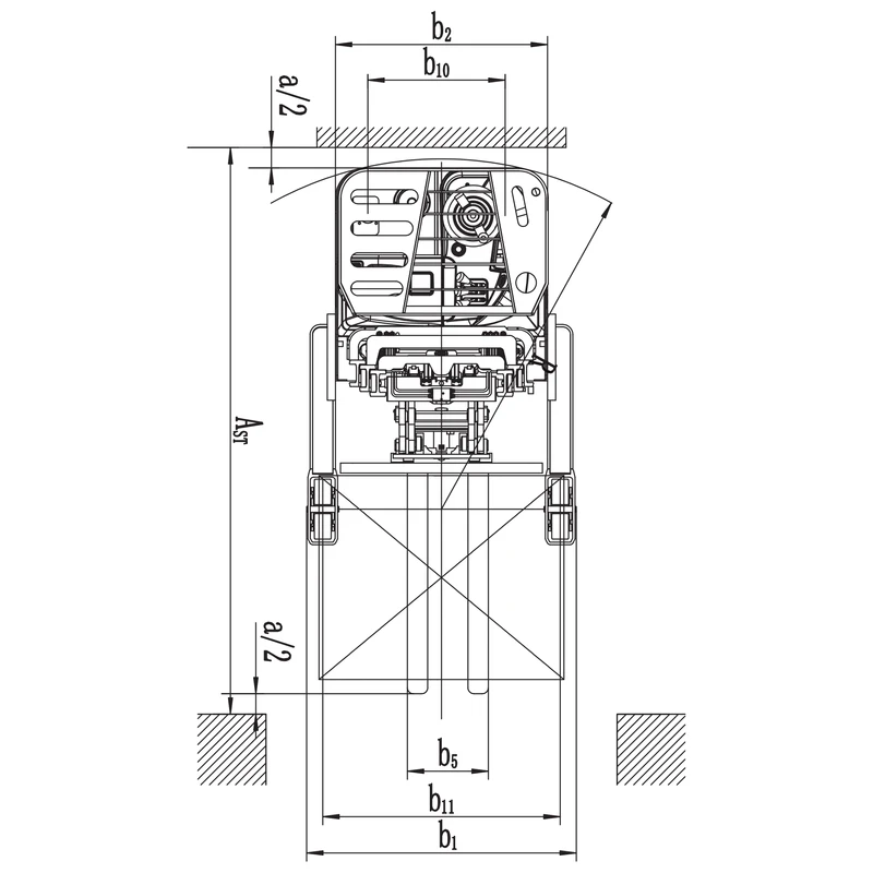 REV15DS/REV18DS elektromos tolóoszlopos targonca, 13. kép